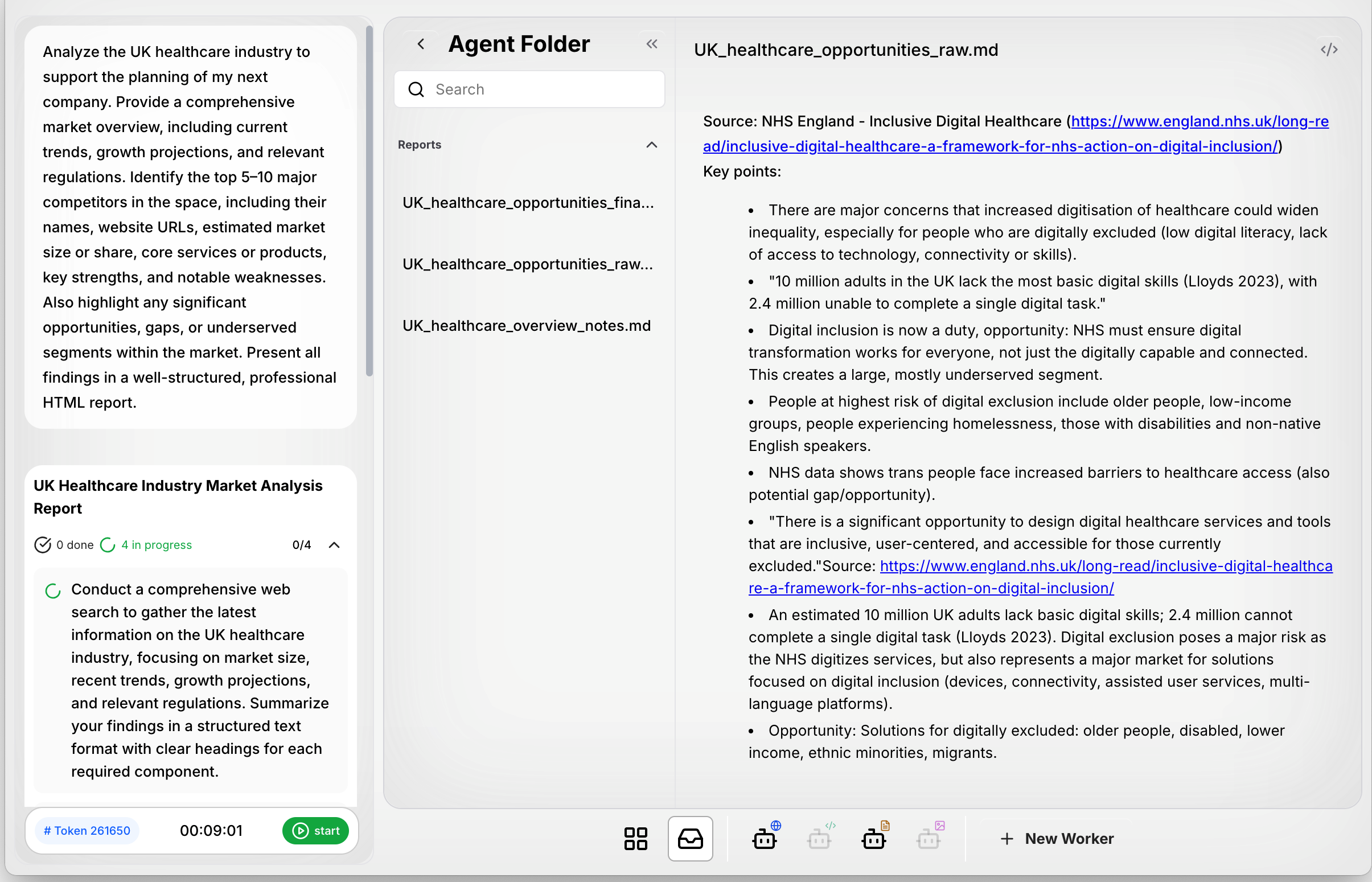 Karios智能体平台界面，展示智能体工作流和协作场景